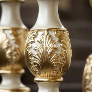 14. Sleek Stone Balusters For Modern Staircases Picket Deck