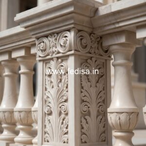 35. Carved Stone Balusters For Interiors Porch With Spindles