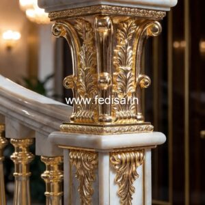 Luxury Stone Baluster Inspirations SOLID Metal Balustrade
