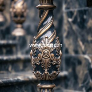 Decorative Exterior Marble Railings Synthetic Balusters
