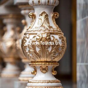 11. Modern Stone Baluster Designs For Stylish Homes Bannister Baluster