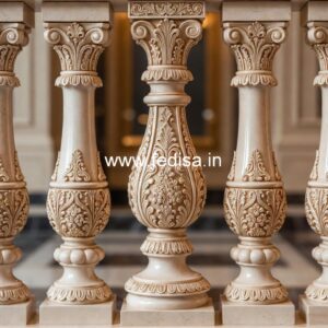 Creative Interior Stone Baluster Ideas Ole Iron Slides Adjustable Balusters