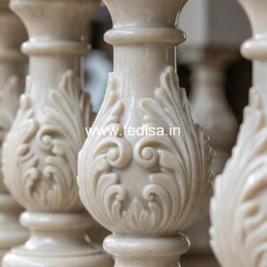 Minimal Marble Baluster Designs For Interiors Candlestick Balusters