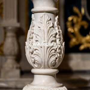 Natural Marble Stone Balusters Handrail Pickets