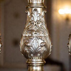 Glossy Finish Marble Baluster Designs Square Stair Balusters
