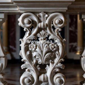 Modern Balcony Marble Railings Mega Balusters