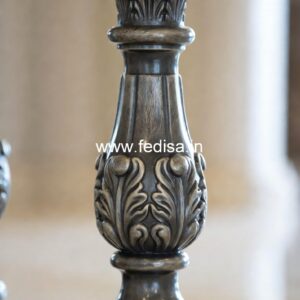 Decorative Balcony Marble Balusters Ole Iron Balusters