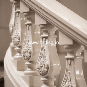 33. Sandstone Baluster Designs For Exterior Railings Flat Balusters