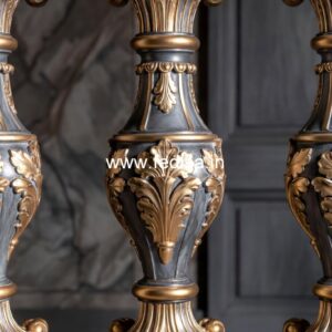 6. Exclusive Marble Baluster Designs For Staircases Custom Stair Spindles