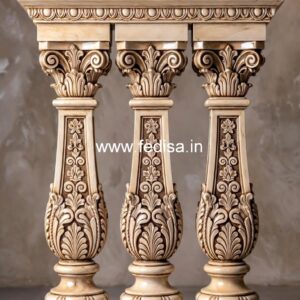 Premium Villa Marble Baluster Designs Contemporary Stair Spindles