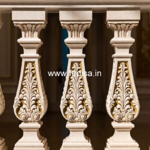 Decorative Exterior Stone Railings Extra Long Balusters