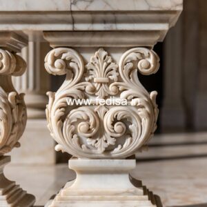 7. Hand-carved Marble Balusters For Premium Projects Vertical Balusters