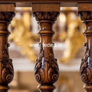 Elegant Balcony Marble Balusters Spindles For Porch Railing