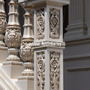 High-end Marble Railing Solutions Balustrade For Staircase