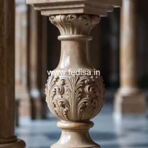 Designer Exterior Marble Balusters Outdoor Metal Deck Balusters