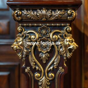 Custom Designer Staircase Railings 48 Inch Wood Baluster