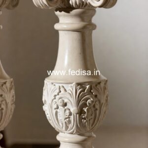 40. Indoor Stone Staircase Balusters Banister With Iron Spindles