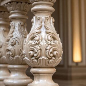 Affordable Stone Baluster Designs Bannister With Spindles