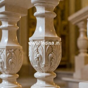 Gorgeous Stone Baluster Ideas Brushed Steel Spindles