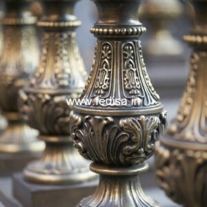 Handcrafted Marble Stone Railings Classic Baluster