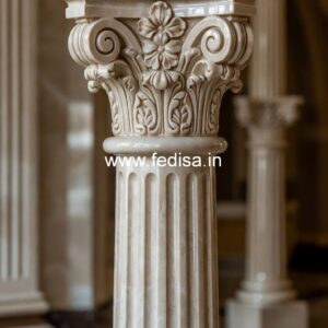 Luxury Patio Marble Baluster Ideas Gray Banister White Spindles