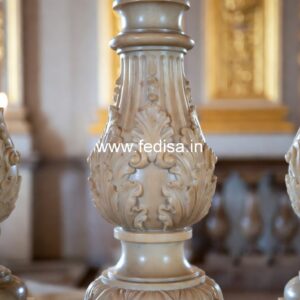 Unique Marble Baluster Concepts Internal Wooden Balustrade