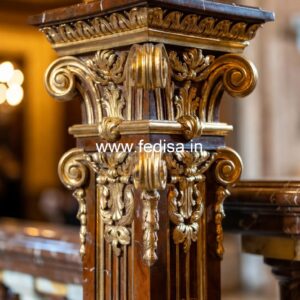 2. Premium Stone Balusters For Staircase Railings Plain Balusters