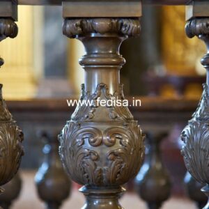 10. High-class Stone Baluster Ideas Posts And Spindles