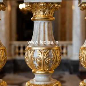 Designer Stone Railings For Villas Replacing Wooden Balusters With Wrought Iron