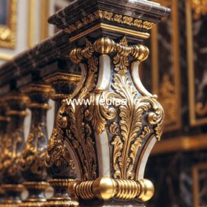 Elegant Home Exterior Stone Designs Square Bannister Spindles