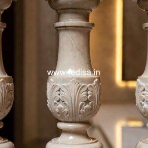 Artistic Marble Baluster Designs Vinyl Porch Spindles