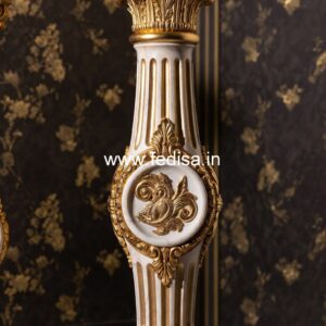 Luxury Home Staircase Design With Balusters Wood And Metal Balustrade