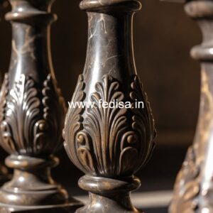 9. Decorative Stone Balusters For Royal Interiors Metal Stair Spindles