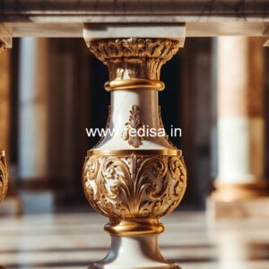 Luxury Stone Staircase Baluster Designs Metal Balustrade For Decking