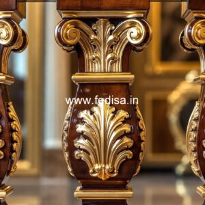 Designer Stone Railings For Villas Wood Banister