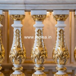 Luxury Garden Stone Baluster Railings Stainless Steel Balusters