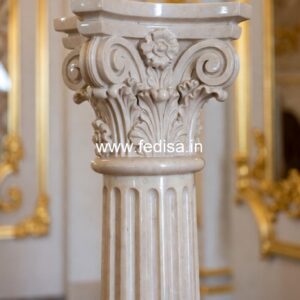Traditional Marble Railing Balusters Square Aluminum Balusters
