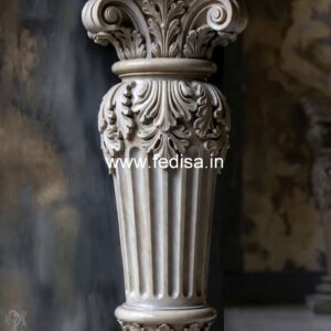 Handcrafted Marble Balusters Cast Iron Spindles