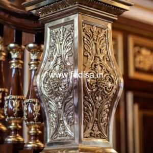 Premium Luxury Balusters For Staircase Railings Face Mount Aluminum Balusters