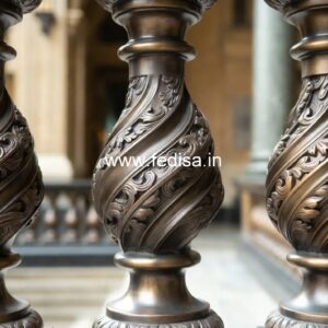 6. Exclusive Stone Baluster Designs For Staircases Replacing Stair Spindles And Banister
