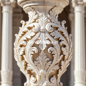 11. Modern Stone Baluster Designs For Stylish Homes Metal Deck Railing Balusters