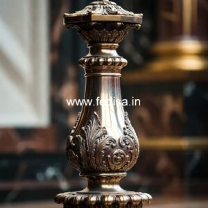 Decorative Exterior Stone Railings Square Twist Spindles