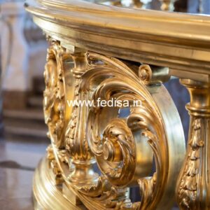 Designer Entrance Stone Balusters Square Baluster Railing