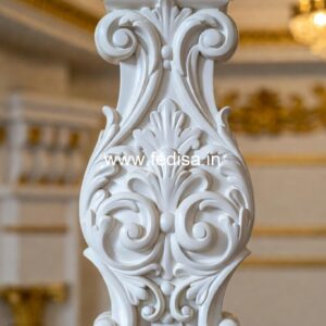 Minimal Marble Baluster Designs For Interiors Tulip Spindles