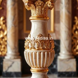 SOLID Marble Balusters For Durability Replacing Stair Balusters