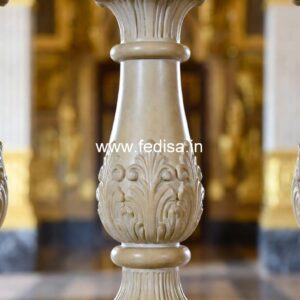 Elegant Balcony Marble Balusters 26 Balusters