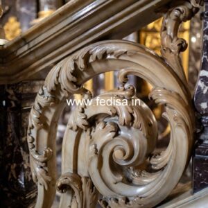 Modern Balcony Marble Railings Staircase Banisters & Balustrades