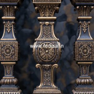 Ornamental Baluster Designs For Royal Interiors Wood Banister Post