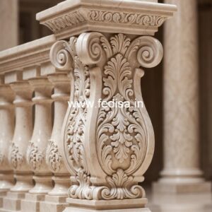 18. Stylish Stone Railings For Interiors External Metal Balustrade
