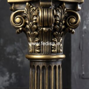 Designer Entrance Stone Balusters Outdoor Metal Spindles